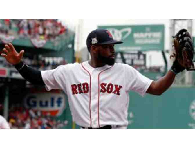 Autographed Boston Red Sox Baseball-Jackie Bradley Jr.