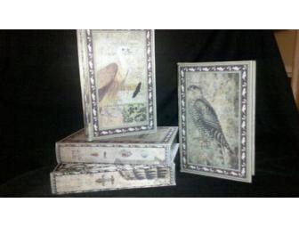 Antique Bird Storage Books