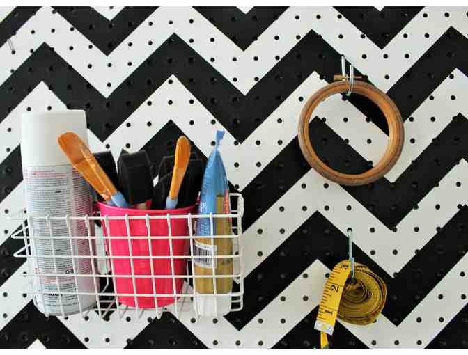 Custom Hand-Painted Pegboard from Old Town Treasury