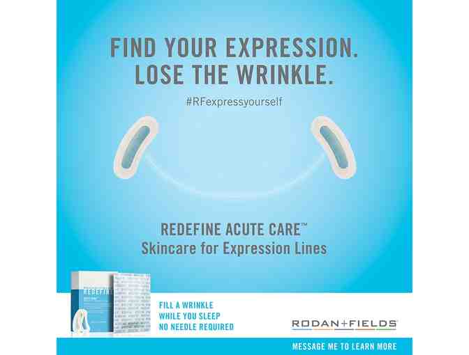 Fill A Wrinkle While You Sleep - With Rodan+Fields  Acute Care