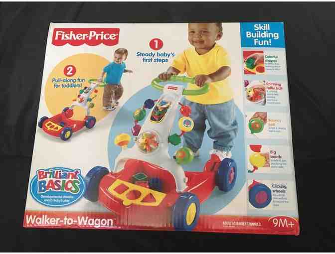 Fisher Price Brilliant Basics Walker to Wagon