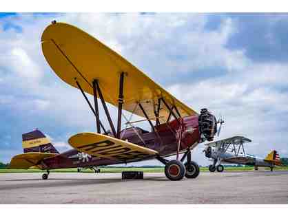 Legendary Boeing Stearman Flight Experience - Nostalgic WWII Adventure