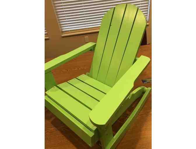 Children's Adirondack Rocking Chair (Green)