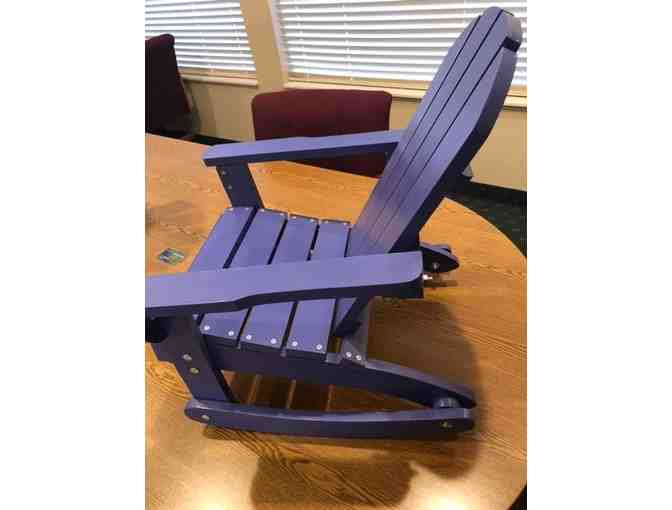 Children's Adirondack Rocking Chair (Blue)