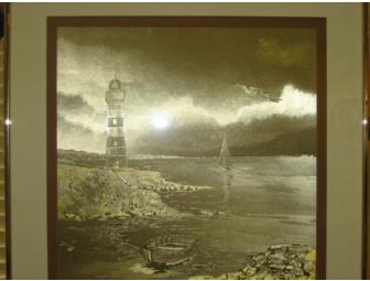 Foil Carving Painting - Lighthouse