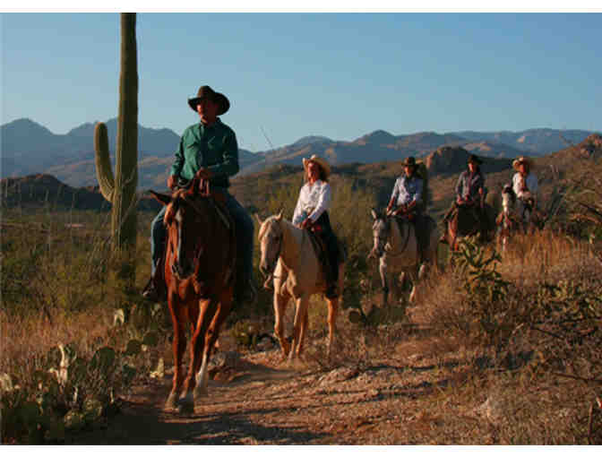 4 nights/5 days at Tanque Verde Ranch with activities and meals for four people!