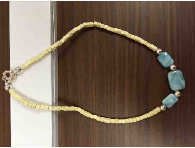 Native Oklahoma Jewelry Turquoise Necklace & Ring