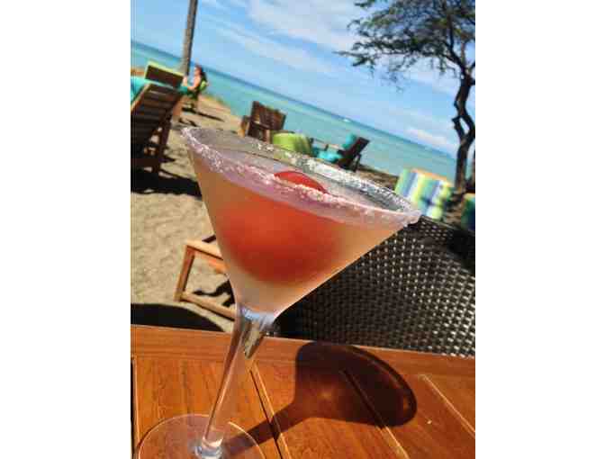 Private Dinner on the Beach for 4 People at Lava Lava Beach Club