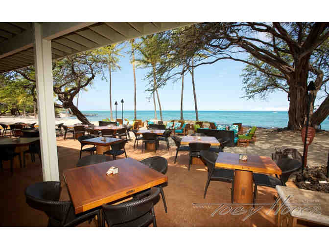 Private Dinner on the Beach for 4 People at Lava Lava Beach Club