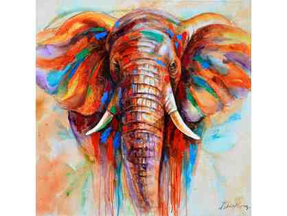 "Modern Elephant" Painting