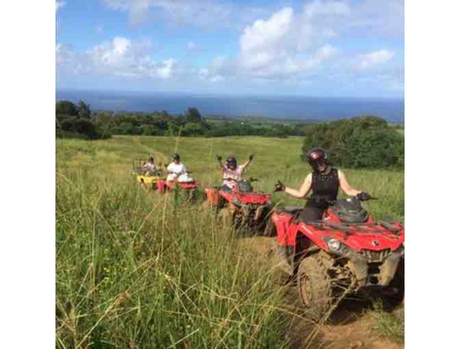 Waterfall & Rainforest Trail Cert. for 1 Driver from ATV Outfitters Hawaii, Ltd.
