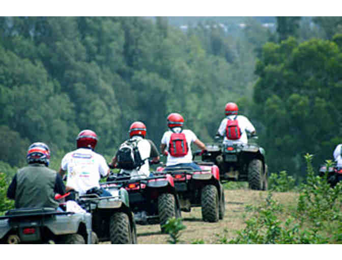 Waterfall & Rainforest Trail Cert. for 1 Driver from ATV Outfitters Hawaii, Ltd.