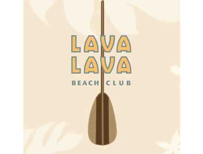 $25 Lava Lava Beach Club Gift Certificate