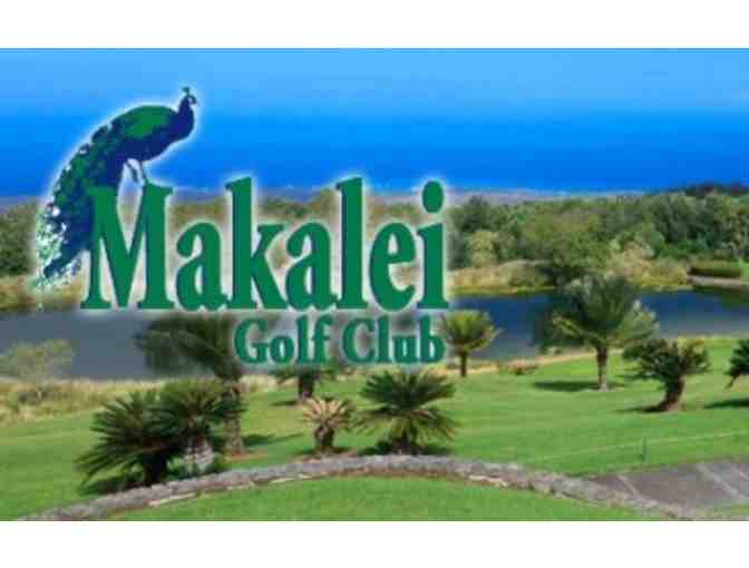 Round of Golf and Shared Cart at Makalei Golf Club