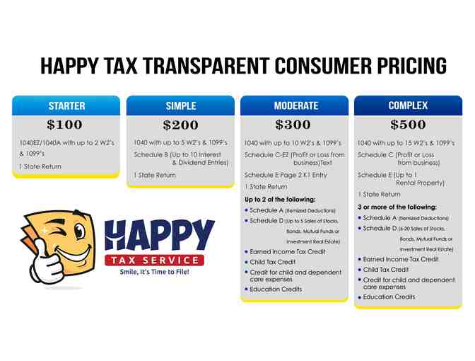$200 Off Happy Tax