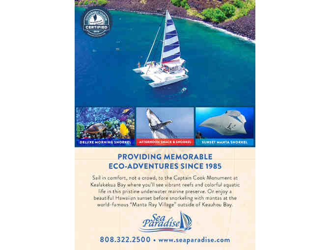 Deluxe Morning Sail and Snorkel for Four (4) with Sea Paradise - Photo 1