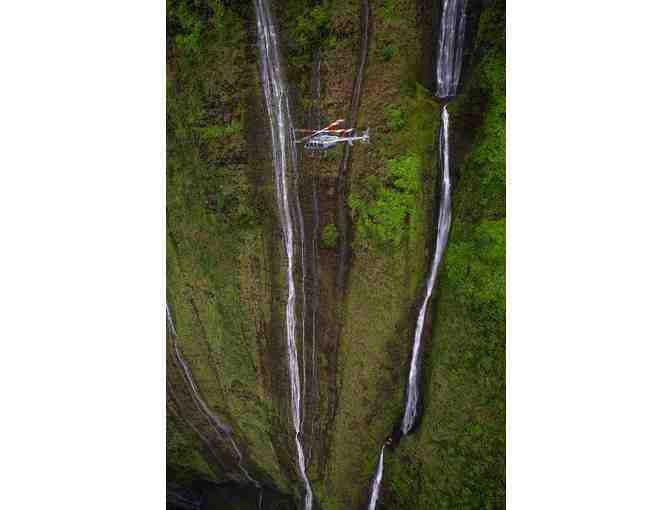 Doors Off Kohala Valleys and Waterfalls Helicopter Tour for 2 with Paradise Helicopters