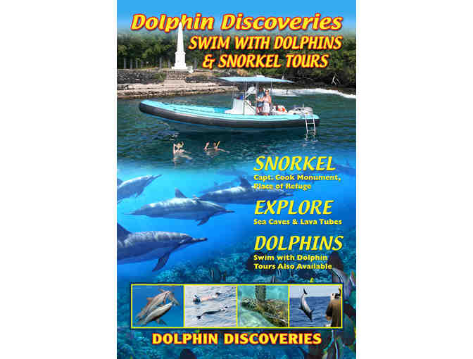 Deluxe AM Snorkel to Capt. Cook Monument for 2 Adults with Dolphin Discoveries