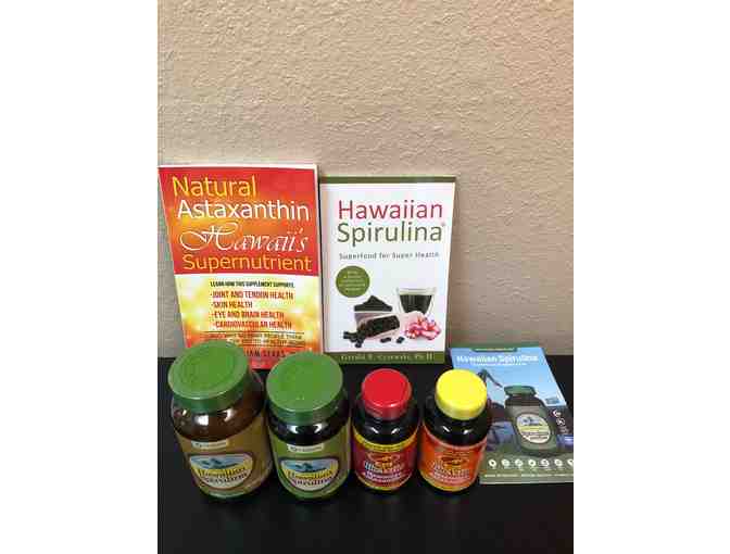 Supplement Gift Bag - Hawaiian Spirulina & BioAstin Astaxanthin