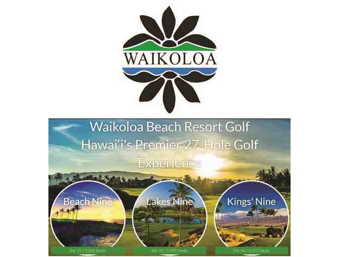 Golf - Two (2) Rounds at Waikoloa Beach Resort Golf