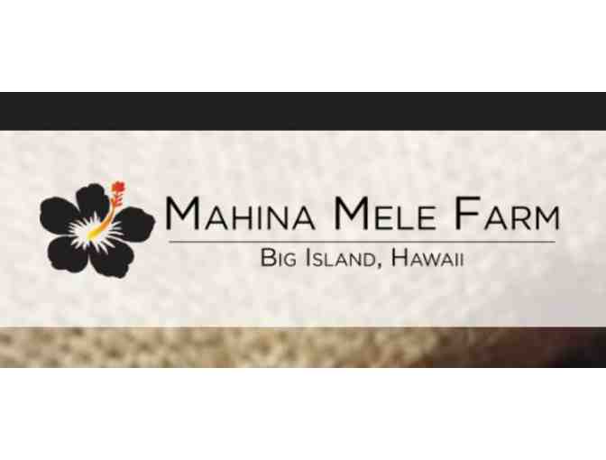 Mahina Mele Farm Macadamia Nut Gift Basket