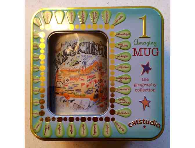 Commemorative Massachusetts Mug in Gift Tin
