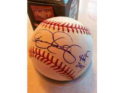 Baseball Signed by Hall of Fame Pitcher Dennis Eckersley