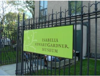 Isabella Stewart Gardner Museum- Sunday tour, lunch and concert!