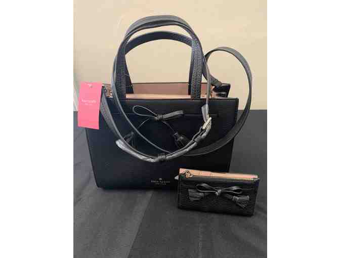 Kate Spade Hayes Small Satchel and Wallet Bundle