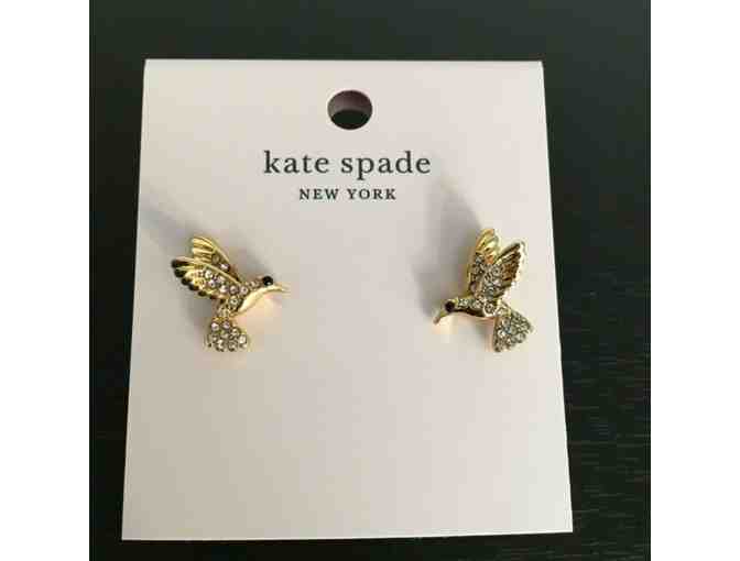 Kate Spade Hummingbird Necklace and Earring Set