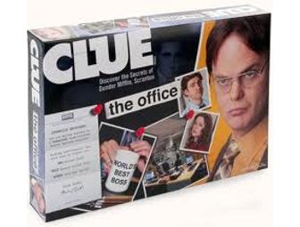 Clue board game - The Office edition - signed by the cast!