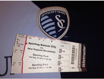 Autographed Sporting KC Soccer Jersey and 2 game tickets!