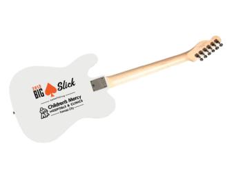 Big Slick Custom Guitar! Autographed by Big Slick 2013 Celebrity Attendees!