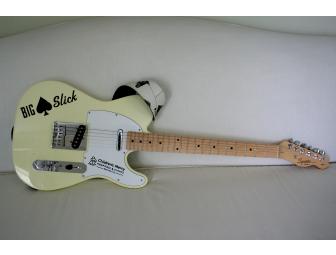 Big Slick Custom Guitar! Autographed by Big Slick 2013 Celebrity Attendees!