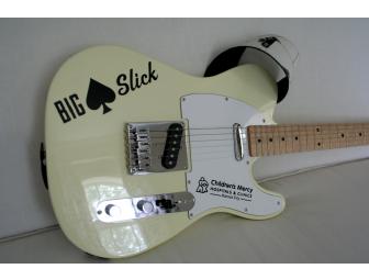 Big Slick Custom Guitar! Autographed by Big Slick 2013 Celebrity Attendees!