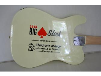 Big Slick Custom Guitar! Autographed by Big Slick 2013 Celebrity Attendees!