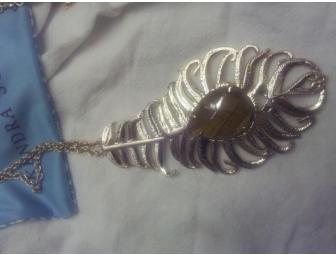 Kendra Scott Letty Necklace in Tigers Eye!