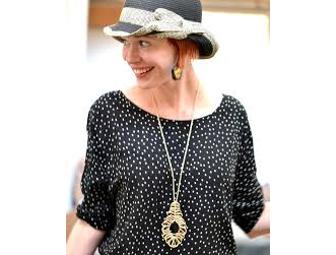 Kendra Scott Letty Necklace in Tigers Eye!