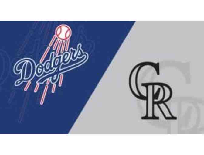 See the Dodgers play the Colorado Rockies with 4 Rockin' Tickets! - Photo 1