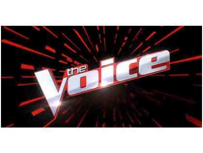 See "The Voice" Live - 2 Audience Tickets for a Live Taping of the Show!