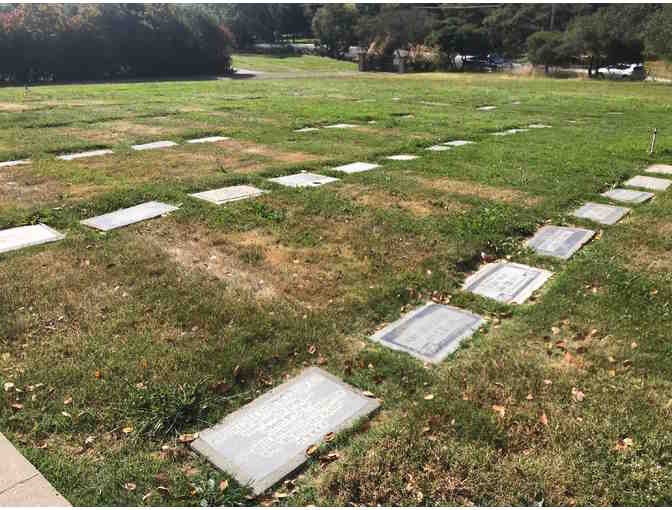 Gravesite # 1 - Lawn Plaque Section