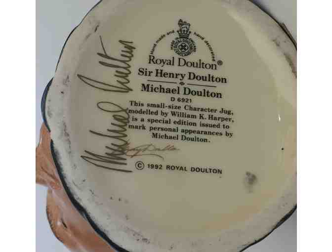Collectible Royal Doulton Character Jug - SIR HENRY DOULTON/MICHAEL DOULTON