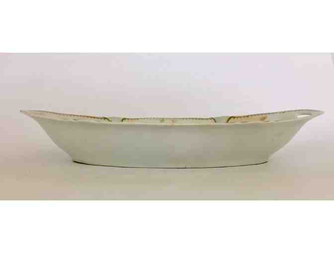 Delicate Oval Porcelain Bowl