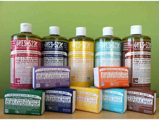 Dr. Bronners Soap Package worth $117.00
