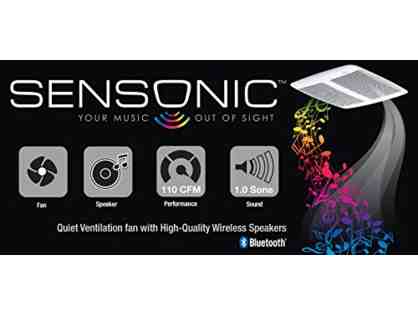 Sensonic - Quiet Ventilation Fan with High Quality Wireless Speakers