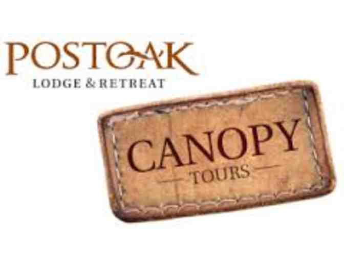 POSTOAK Zip Line Canopy Tour for Two
