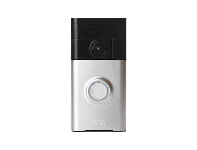 Ring Video Doorbell and Solar Security Sign