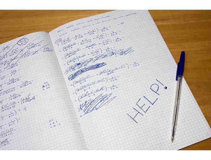 Head to the Top of the Class with this 2 Hour Math Tutoring Session