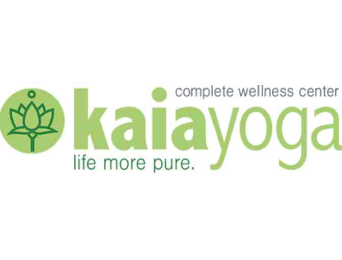 Unlimited Yoga for a month at Kaia