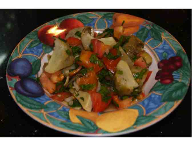 Mediterranean Gourmet Cooking Lesson and Lunch for 6